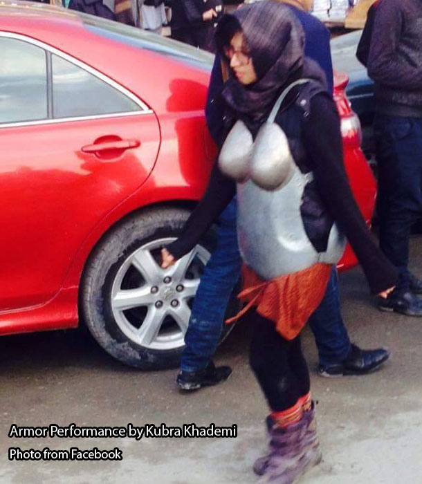 The-Armor-Performance-by-Kubra-Khademi